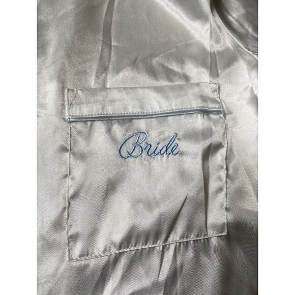 in bloom by Jonquil NEW womens short sleeve satin top sz Medium "Bride" - Picture 8 of 9